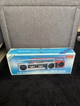 Unisef Stereo Radio Recorder Am/fm Cassette Tape Boombox AF-6000 Rare Untested. Fixed Price $150.00.