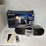 Sony Boombox Model CFD-F10 Cd Cassette Player Am Fm Radio Tested Read Desc. Fixed Price $64.00.