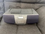 Vtg Sony CFD-S38 Cd Am/fm Radio Cassette Player Recorder Portable Boombox Works. Fixed Price $59.99.