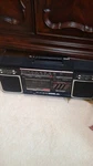 Sharp Boombox Radio Tape GF-320C(BK). Fixed Price $200.00.