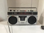 Vintage Boombox Sanyo M9706 Portable Radio Cassette Recorder Player. Fixed Price $89.99.