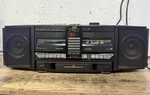 Vtg Jvc PC-W88 Portable Radio Boombox Am/fm Dual Cassette Recorder-works!!!. Fixed Price $92.50.