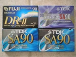 Tdk Sa 90, Fuji Dr-ii, High Bias Blank Audio Cassette, New Sealed, 4 Tapes. Fixed Price $21.70.