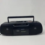 Sanyo Portable Sterio Band Radio Cassette Recorder Fm Am M7012. Fixed Price $36.18.