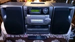 Aiwa CA-DW630U Boombox Stereo System Am/fm Radio Cd Dual Cassette Deck W/speaker. Fixed Price $155.00.