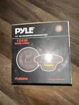 Pyle PLMR67W 6-1/2'' Dual Cone Waterproof Stereo Speaker System In Box Pair. Fixed Price $28.00.