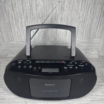 Sony CFD-S70 Cd Cassette Boombox Am/fm Player Tape Deck Full Functional. Fixed Price $49.99.