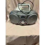 Twin Bass Sound System Rca RCD025RD Am Fm Radio Works Red &silver With Remote. Fixed Price $40.00.