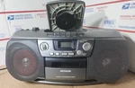 Aiwa Cd Cassette Stereo Boombox CSD-TD901 Works Great. Fixed Price $43.99.