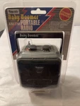 Vtg Rhapsody Portable Am/fm Baby Boomer Radio Gray Model No. RY-125C New. Fixed Price $38.49.