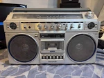 Sanyo M-X520 Vintage Ghetto Blaster Boombox. Fixed Price $198.00.
