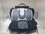 Dlo Portable Boombox Iboom With Fm Radio For Iphone/ipod 4 6.A3 Tested. Fixed Price $49.99.