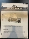 Jvc PC-4J Portable System Service Manual Original. Fixed Price $19.46.