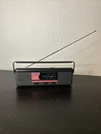 Vintage Soundesign 2328GRY Sport Boombox Am/fm Stereo Receiver Tested Work. Fixed Price $39.99.