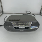 Sony CFD-S05 Cd Radio Cassette Recorder Boombox Powers Read. Fixed Price $49.99.