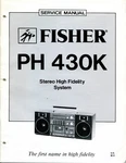 Vintage Fisher Service Manual Stereo High Fidelty System PH-430K. Fixed Price $35.00.