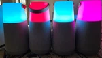 Ion Bright Max Plus Bluetooth Speakers (4) Led Lights Outdoor IPX5 60W W/ Charge. Fixed Price $219.99.