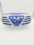 Magnavox MCS210SL/17 Cd Player Blue Boom Box, Am/fm Radio Portable Lightweight. Fixed Price $48.75.