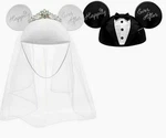 Disney Parks Mickey Mouse & Minnie Wedding Bride Groom Hat Ear New. Fixed Price $109.77.