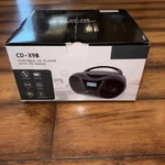Greadio CD-X9B Portable Player W/ Fm Radio Bluetooth Aux Usb New. Fixed Price $38.50.