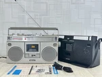 National RX-5090 Boombox Radio Cassette Serviced Working Vintage Japan Cover. Fixed Price $439.00.