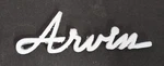 1958 Arvin 8584 Transistor Radio Name Badge Logo Id Reproduction ARRP#017. Fixed Price $5.00.
