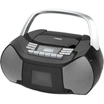 Naxa NPB-268 Portable Cd Boombox Silver/black. Fixed Price $30.00.