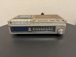 General Electric (model 7-4975-C) Clock Radio With Alarm And Cassette Tape Vtg. Fixed Price $57.95.