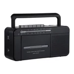 Semier Boombox MP3 Conversion Cassette Tape Player 9.5*3.3*4.5 In, Black. Fixed Price $65.58.