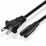 Fite On Ac Power Cord Cable Lead For Qfx J-22U J-33U J50U J-50U AM/FM/SW1/SW2. Fixed Price $9.93.