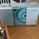 Emerson PD5098 Cd Player Am/fm Radio Boombox Silver Headphone Jack. Fixed Price $120.00.