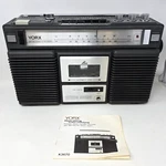 Yorx K3670 Portable Stereo Cassette Recorder And Am/fm Works Tested. Fixed Price $34.99.