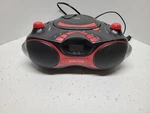 Craig Player Boombox With Am / Fm Radio Red & Black Portable Model CD6948N. Fixed Price $14.39.