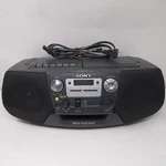 Sony CFD-V17 Cd Radio Cassette Boombox Tested. Fixed Price $53.00.