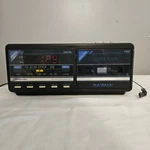 Soundesign 3826BLK Am Fm Digital Clock Radio Cassette Player Vintage Black Retro. Fixed Price $29.99.