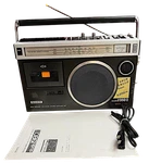 Sony CF-1980II Vintage 1976 Boombox Radio Cassette Recorder Tested And Working. Fixed Price $404.99.