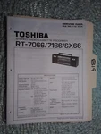 Toshiba RT-7066 7166 SX66 Service Manual Original Repair Book Stereo Radio. Fixed Price $20.00.