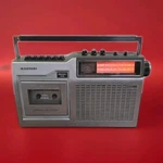 Crosley Portable Boombox Am/fm Cassette CT200A-SI + Power Cord Tested Works Vg. Fixed Price $71.00.