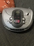 Craig Portable Top-loading Cd Boombox With Am/fm Radio Silver Tested Works. Fixed Price $24.99.