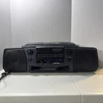 Magnavox AZ8110 Boom Box Amfm Radio Cd Cassette Player Tested Ghetto Blaster Vtg. Fixed Price $84.90.