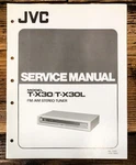 Jvc T-X30 Tuner Service Manual *original*. Fixed Price $14.97.