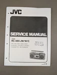 Jvc Model RC-565 Jw/w/c Service Manual D-1990. Fixed Price $54.95.