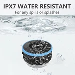 Waterproof Bluetooth Wireless Shower Bathroom Outdoor Speaker Led Light Portable. Fixed Price $13.98.