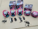5 Vintage Monster High Boom Box Portable Cd Players And Karaoke Machine Broken. Fixed Price $99.99.