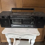 Jvc PC-37 Vintage Boombox Portable Cassette Amfm Short Wave Needs Cleaning Works. Fixed Price $29.99.