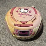 (eats Tapes) Hello Kitty Cd Cassette Boombox Stereo Radio KT2028H (tested). Fixed Price $42.74.