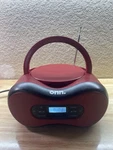Onn AARD100043854 Mini Boombox Cd-bluetooth-radio-line In-cord-red-tested *read*. Fixed Price $26.39.