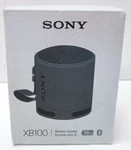 Sony SRS-XB100 Black Wireless Bluetooth Portable Compact Speaker New Open Box. Fixed Price $27.99.