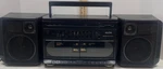 Vintage Sanyo M-W235 Boombox Dual Cassette Am/fm Stereo Detachable Speakers. Fixed Price $99.95.