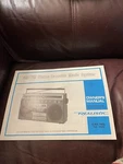 1960 Realistic Owner Manual Cat. No. 14-785 Am/fm Stereo Cassette Music Sys.. Fixed Price $12.99.